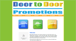 Desktop Screenshot of doortodoorpromo.com