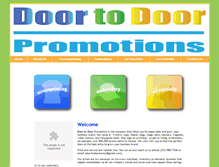 Tablet Screenshot of doortodoorpromo.com